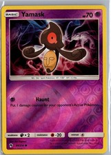 Yamask 99/214 Common Lost Thunder Pokemon Reverse Holo Near Mint