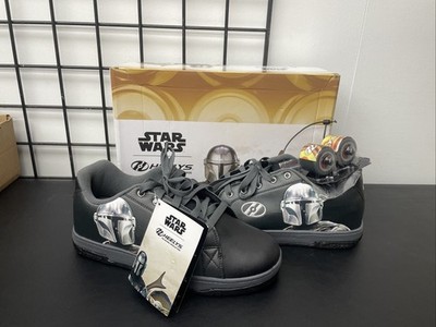 NEW! Heelys Mens Star Wars Split Mandalorian Low Top Skate Sneaker Mens Size 10