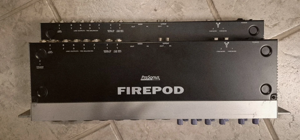 Twin 8-channel PreSonus Firepod FireWire Audio Interfaces with cable and p/s - Image 4 of 4