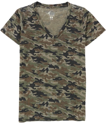 G-III Sports Womens Camo Basic T-Shirt