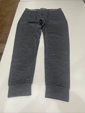 Men's Force Grid Fleece Base Layer Bottom Size L Color Rocky