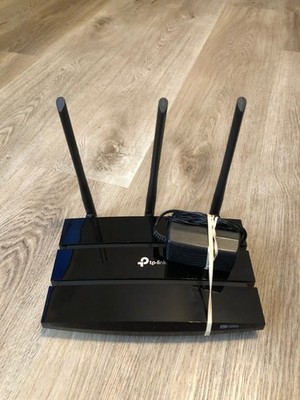 TP-Link Archer C59 AC1350 Wireless WiFi Dual Band Gigabit Router Bundled Adapter