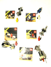 Lego Bundle : Space Vintage 1970-1980's : 5 item sets: 6804:6822:6823:6842:6870