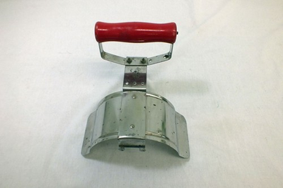 #ad Vintage Coleman 200 Red Handle Lantern Reflector Heat Shield Camping Accessory $50.00