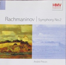 Andre Previn/LSO Rachmaninov Symphony No 2 CD 1993 Remastered Classical