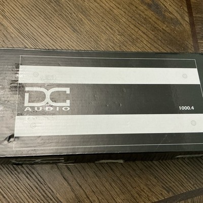 DC Audio 1000.4 4-Channel 1000w RMS Car Stereo Compact Amplifier - used 