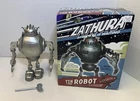 Zathura Tin Robot By Schylling with Wind-Up Key Tested And Working! 2005
