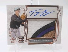 2023 Leaf Trinity Tommy Troy RPA /99 3-Color Patch Auto RC DIAMONDBACKS SSP