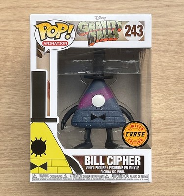 Funko Pop Gravity Falls Bill Cipher CHASE #243 + Free Protector