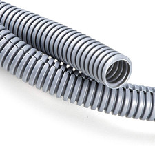 20FT 3/8  Wire Loom Split Tubing Auto Wire Conduit Flexible Cover