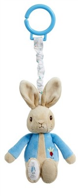 Peter Rabbit PO1451 Beatrix Potter Jiggle Attachable Soft Toy 5014475014511