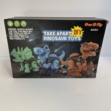 Free To Fly Take Apart DIY Dinosaur Toys Set w/ Drill  Tools, Ages 3-7 2024 