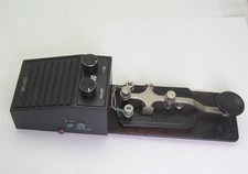 Vtg MFJ-557 Code Practice key For Parts / Repair 