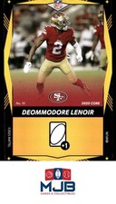 2025 UNO Elite Core Edition - Yellow Deommodore Lenoir #111