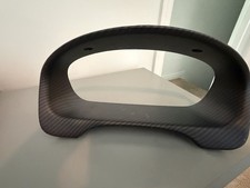 96-00 Honda Civic Instrument Gauge Cluster Surround Bezel Carbon Trim 96-00 Honda Civic Instrument Gauge Cluster Surround Bezel Carbon Trim