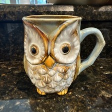 Burton  Burton Owl Mug NWT Blue/Green/Earth Tones