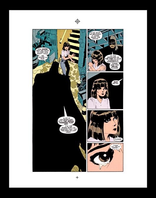 Tim Sale Batman: The Long Halloween #12 Rare Production Art Pg 16