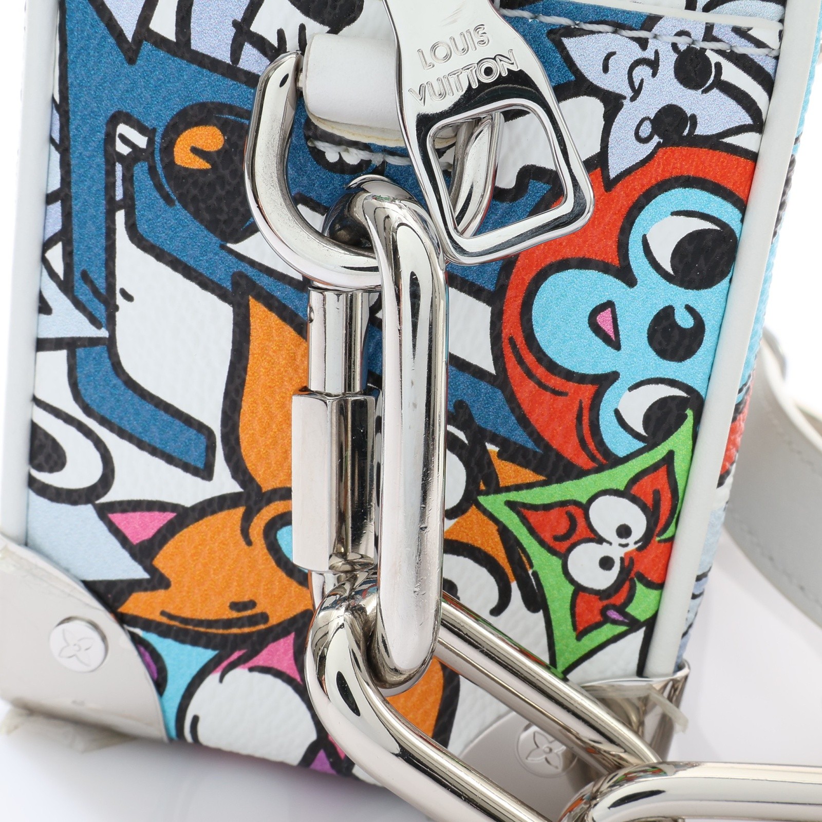 LOUIS VUITTON Monogram Comics Mini Soft Trunk Multicolor Shoulder Handbag M82008 image 10