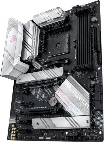 ASUS ROG STRIX B550-A GAMING Mainboard Sockel AMD Ryzen AM4 (ATX, 2x M.2, SATA 6 - 第 3/10 張圖片