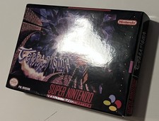 Terranigma USA English Translation SNES - Repro -  Box & Manual - Test a/#1