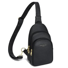 Crossbody Sling Bags Fanny Packs Vegan Leather Purses Small Cross body Bag fo...