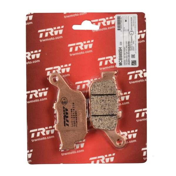 Trw Bremsbelag Sinter Street (FüR: Suzuki Xf 650 Freewind Wvac 97-02 Hinten )-image