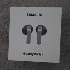 Samsung Galaxy Buds4 True Wireless Bluetooth In-Ear Earbuds Gray Box 