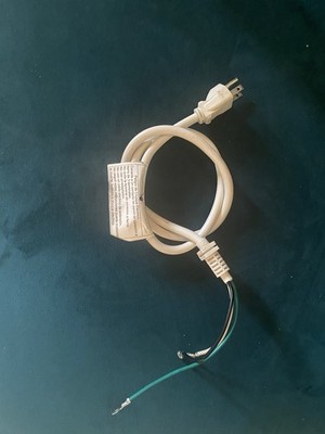 Whirlpool Microwave Power Cord W10708076 