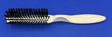 Vintage GOODY Off White Hair Brush Nylon Bristle Thumb Grip Handle 5 Row USA
