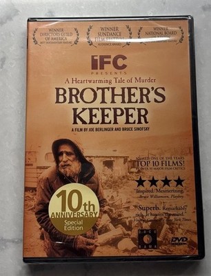 Brother's Keeper (DVD, 2003) NEW SEALED 10th Anniversary Special Edition IFC