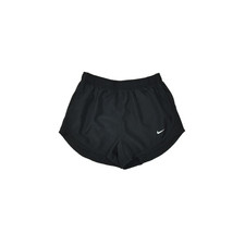 Nike Dri-FIT Women's Medium Black Running Training Shorts Mesh Panels Activewear