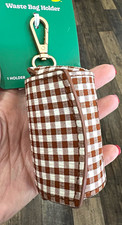 Boots & Barkley Waste Bag Holder Dog Bag Dispenser Bags Brown/White nice! Chic