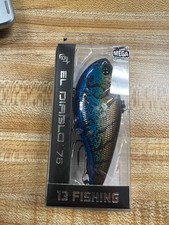 13 Fishing 3" El Diablo 75 - 3/4 Oz Sinking Lure - #16 Old Gregg Color