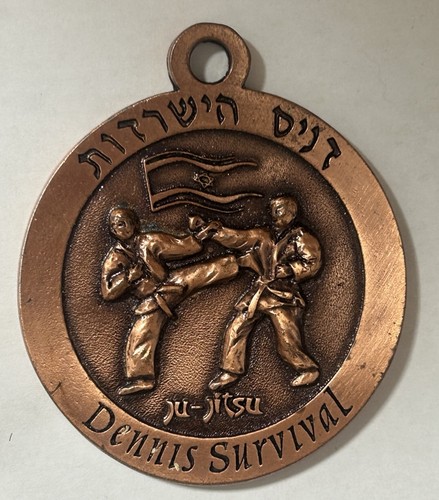 Israel Martial Arts Medal Dennis Survival Ju-Jitsu WWE Fighting Dennis Hanover