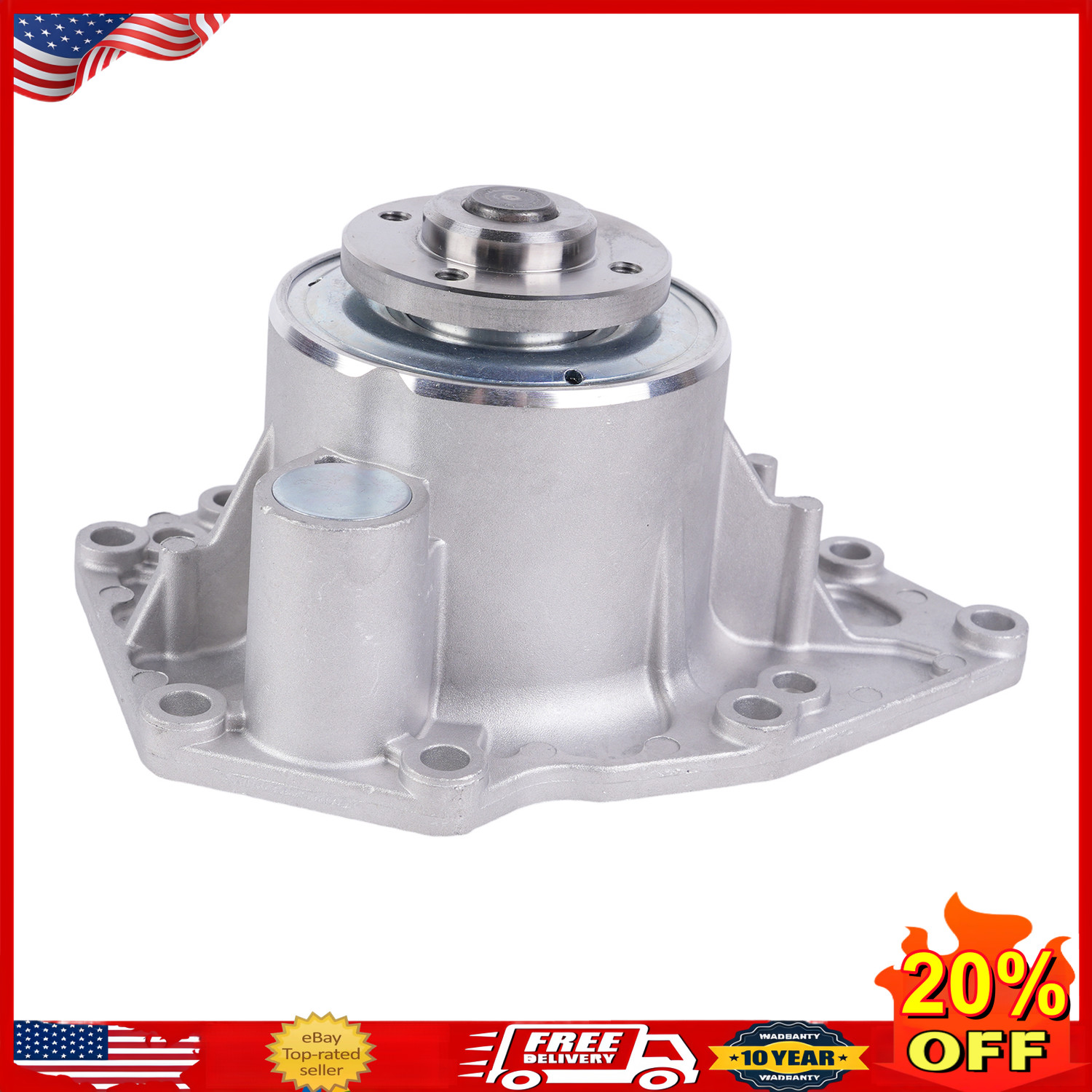Bentley Bentayga Speed 2017-2020 Water pump with housing P/N 07P121008A