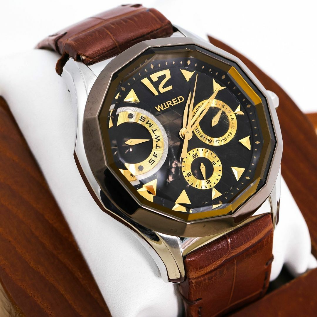 Seiko Retro 153 Men's Quartz Wired Watch in Steel - Cleaned & Working