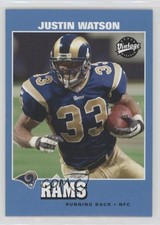 2001 Upper Deck Vintage Justin Watson #142 0b5