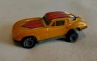 Vintage 1982 Hot Wheels Real Riders Hi-Rakers Split Window '63 Corvette Gold