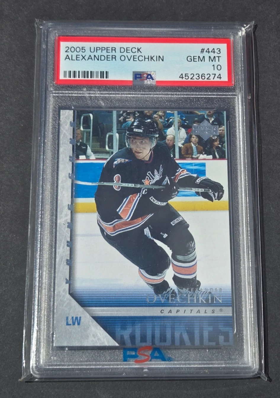 Ovechkin Young Guns RC PSA 10