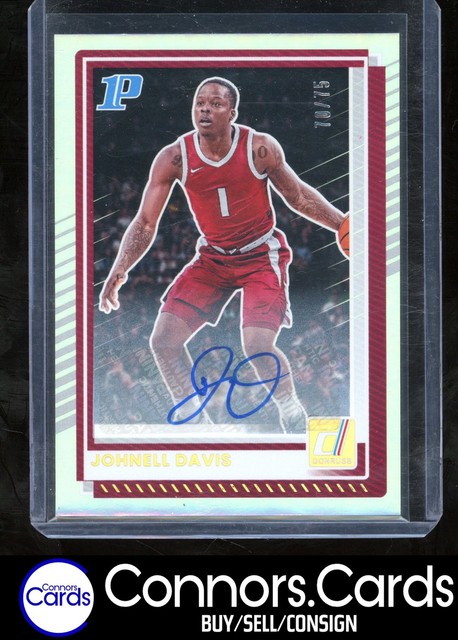 Johnell Davis Rookie Auto 2025-26 Panini Donruss #77 Holo /75