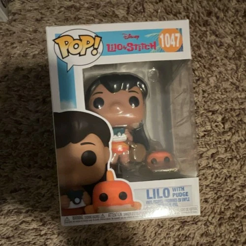 Funko Pop! Vinyl Lilo & Stitch #1047 Lilo with Pudge Figure Disney Animation