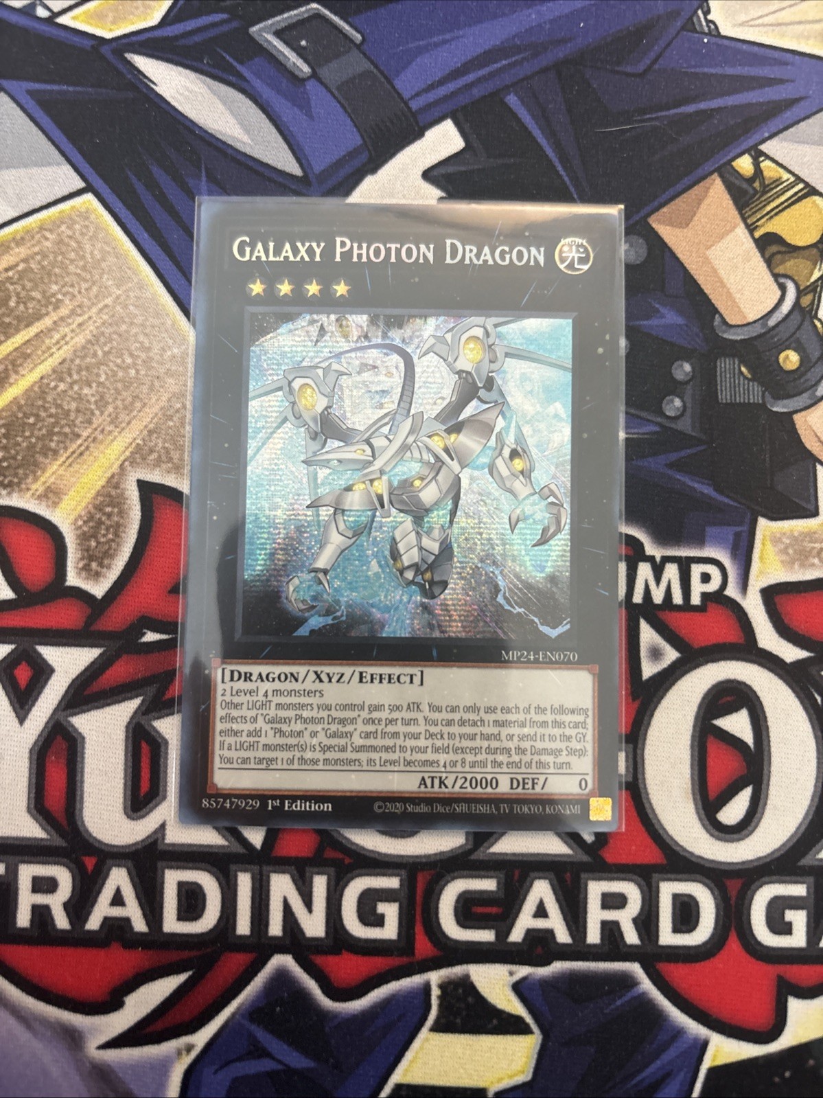 Galaxy Photon Dragon MP24-EN070 YuGiOh 25th Anniversary Tin: Dueling Mirrors trading card — raw and PSA graded price guide