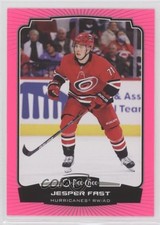 2022-23 O-Pee-Chee Neon Pink 56/75 Jesper Fast #325 0u7i