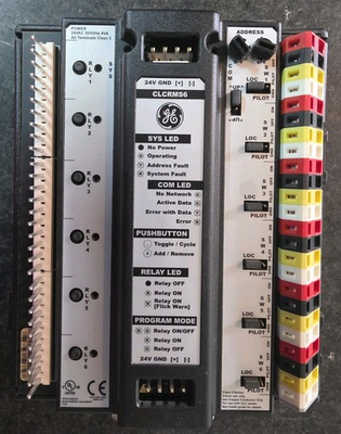 #ad GE LightSweep CLCRMS6 Addressable 6 Relay Control Module Switch Input 24VAC $125.00
