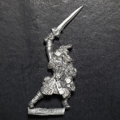 Dark Elves, Champion w/ Severed Head, Citadel , Games Workshop