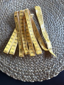 Vintage Waverly NY 1940s-50s  Pocket Tape Measure Weight of Cow-SHIPS FOR FREE