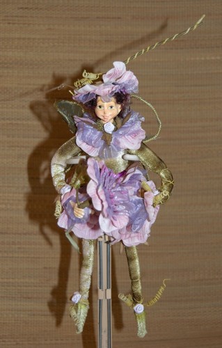 Mark Roberts? Blumengarten Fee Puppe Ornament 10,5" #