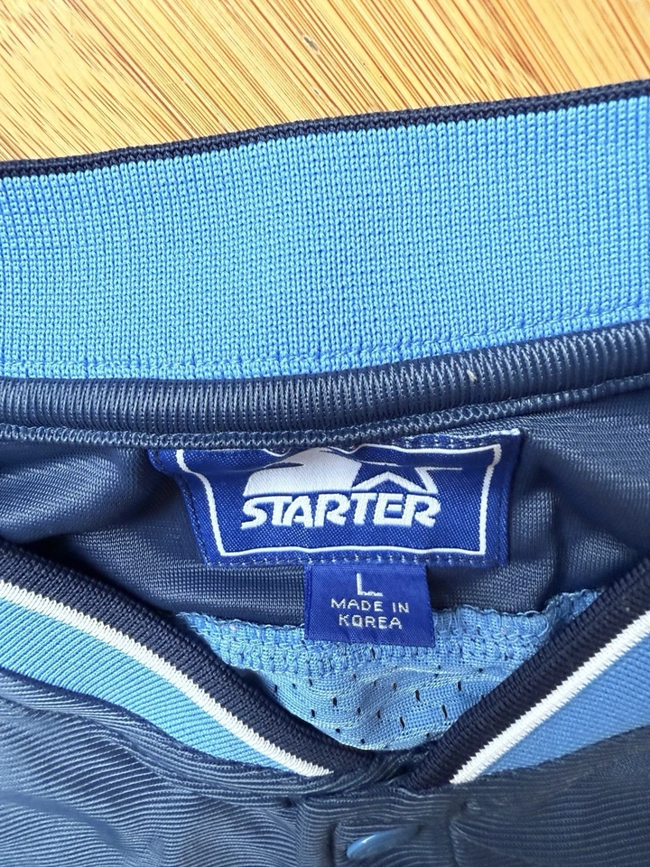 North Carolina Tar Heels 1990s Starter Vintage Button Top Jersey Button Sleeves - Image 4 of 4