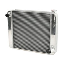 24x19 High Performance Universal Aluminum 2 Row Radiator For Chevy Gm Sbc Bbc