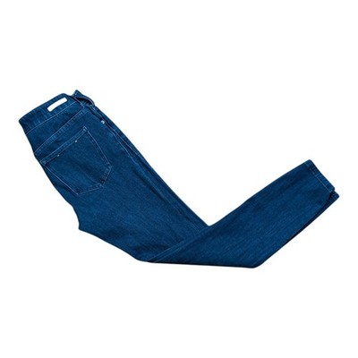 Pilcro and the Letterpress High-Rise Denim Leggings Blue Size 26 Patch Pockets